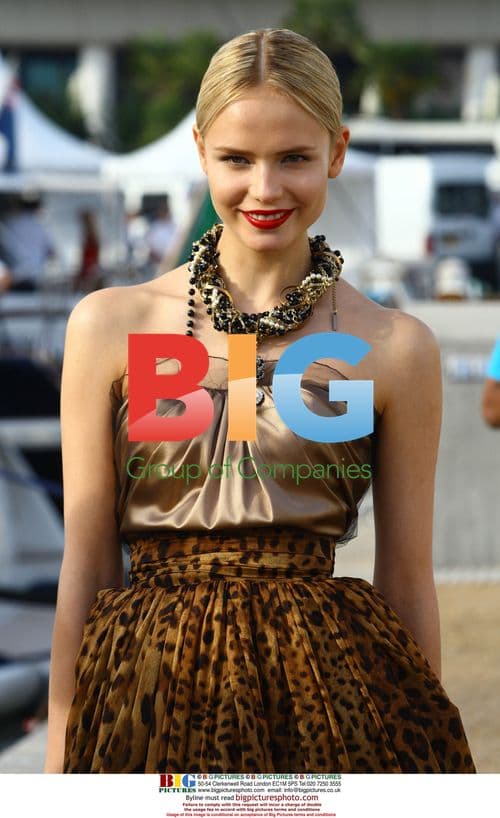 Natasha Poly, Domenico Dolce, Stefano Gabbana and Eva Herzigova on Dolce & Gabbana yacht