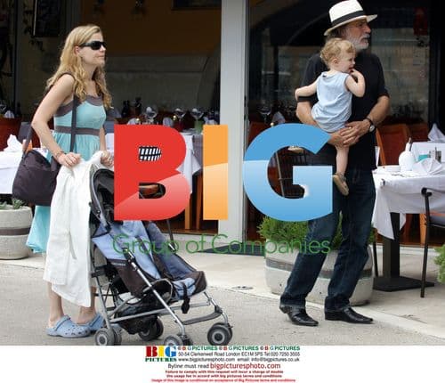 Actor Rade Serbedzija on holiday in Croatia