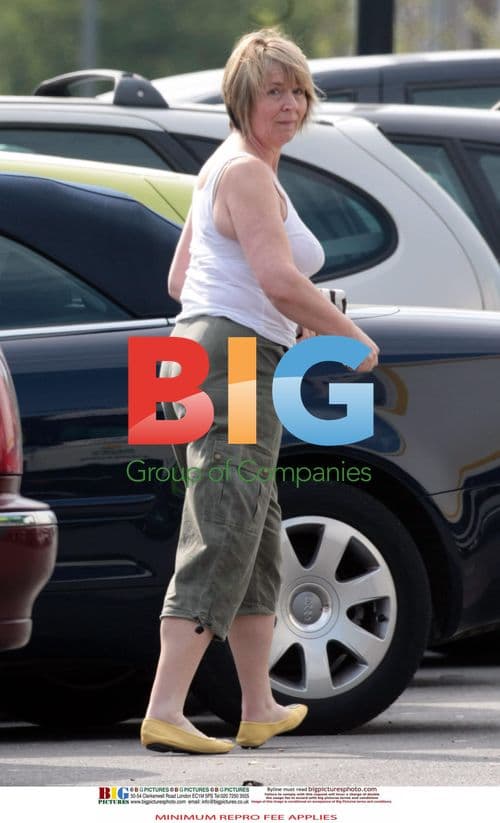 Fern Britton Shopping at Waitrose