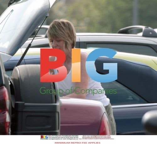 Fern Britton food shopping at Waitrose