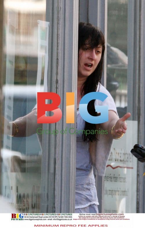 Natalie Cassidy at Hair Salon