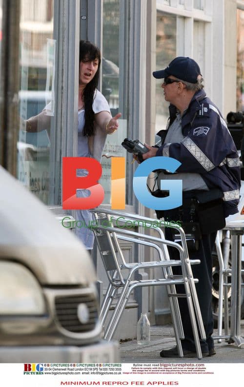 Natalie Cassidy at Hair Salon