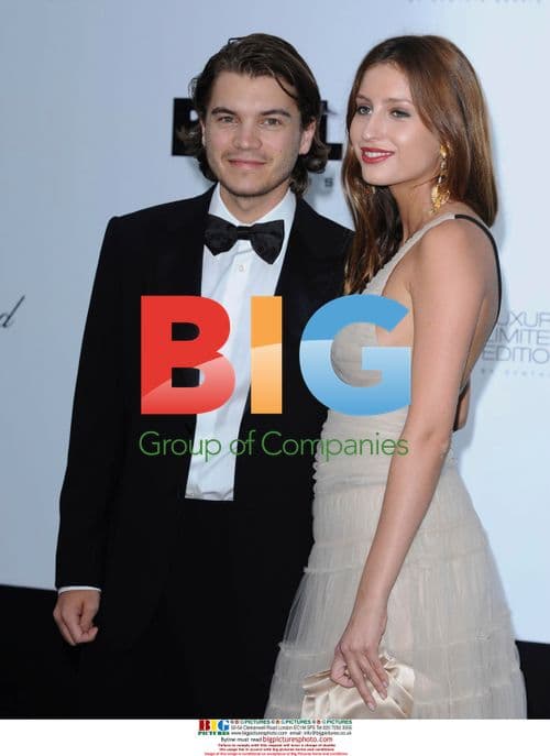 Emile Hirsch and Brianna Domont at amfAR Cannes 2009