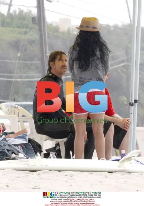Anthony Kiedis Surfing with Veteran