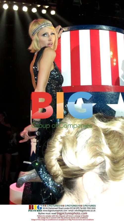 Paris Hilton at Christian Audigier Fashion Anniversary