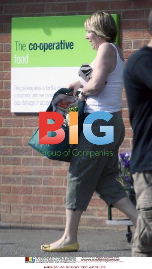 Fern Britton Shopping at Waitrose