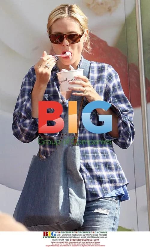 Heidi Klum Satisfies Pregnancy Craving