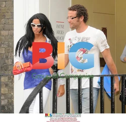 Katie Price Leaves Solicitor's Office