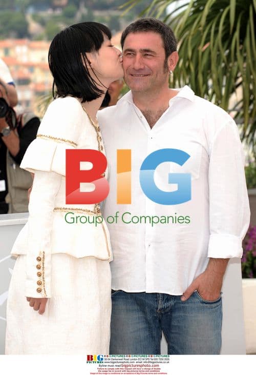 Sergi Lopez and Rinko Kikuchi at Cannes
