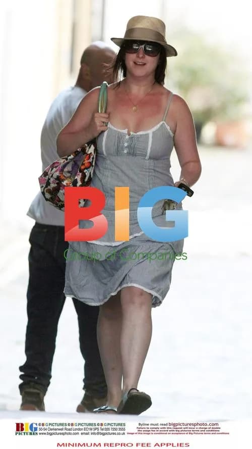 Natalie Cassidy at Hair Salon