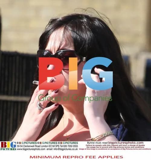Natalie Cassidy at Hair Salon