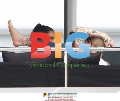 Alice Dellal and Frank Carter, Cannes 2009