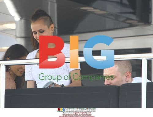 Alice Dellal and Frank Carter in Cannes, 2009