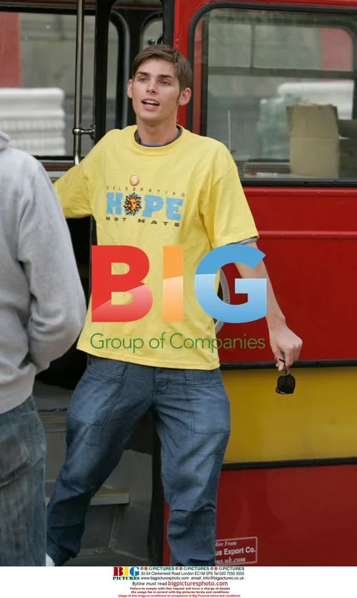 Hollyoaks actors on open top bus in Liverpool