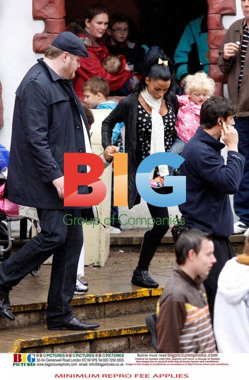 Katie Price and Kids at Chessington