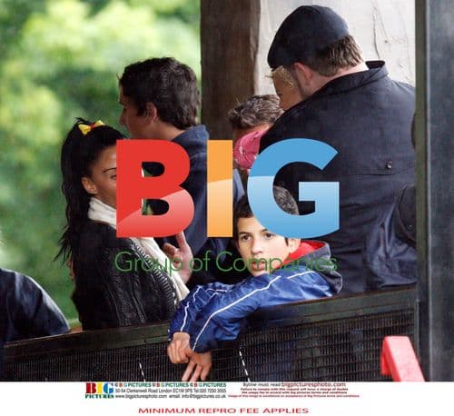 Katie Price and Kids at Chessington World of Adventures