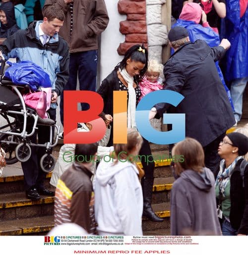 Katie Price and Kids at Chessington