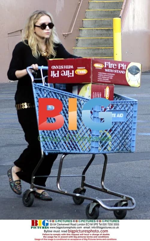 Mary-Kate Olsen buys fire-pits for Memorial Day