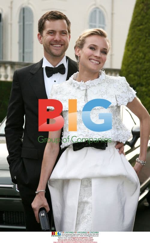 Diane Kruger and Joshua Jackson at amfar Cannes Gala 2009