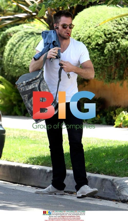 Chris Pine Out in LA