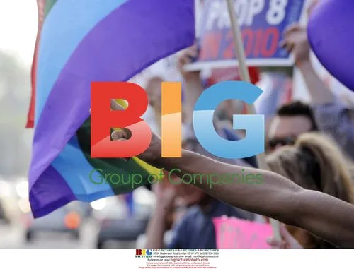Same-sex marriage protest in Beverly Hills