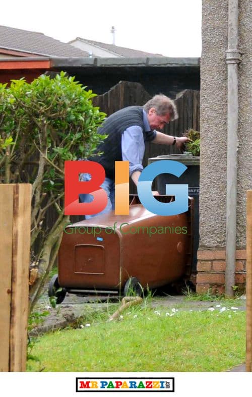 Susan Boyle's Gardener in Yard