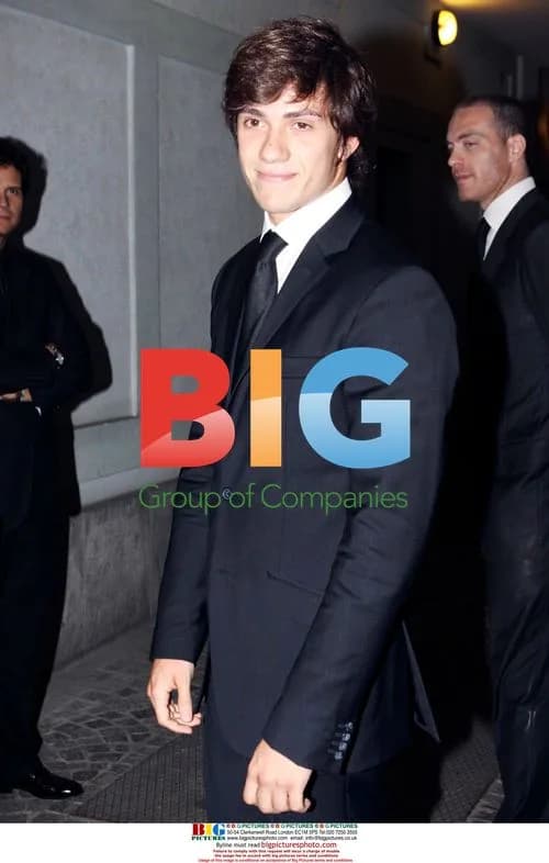 Berlusconi's Children Leaving Party in Milan