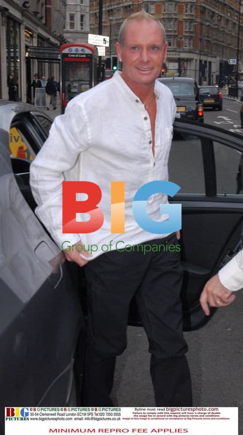 Paul Gascoigne on Date with Girlfriend