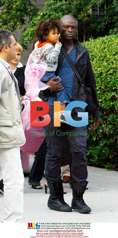 Heidi Klum and Seal at Daughter's Dance Recital