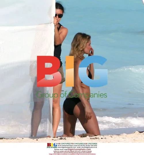 Doutzen Kroes Sexy Beach Photoshoot