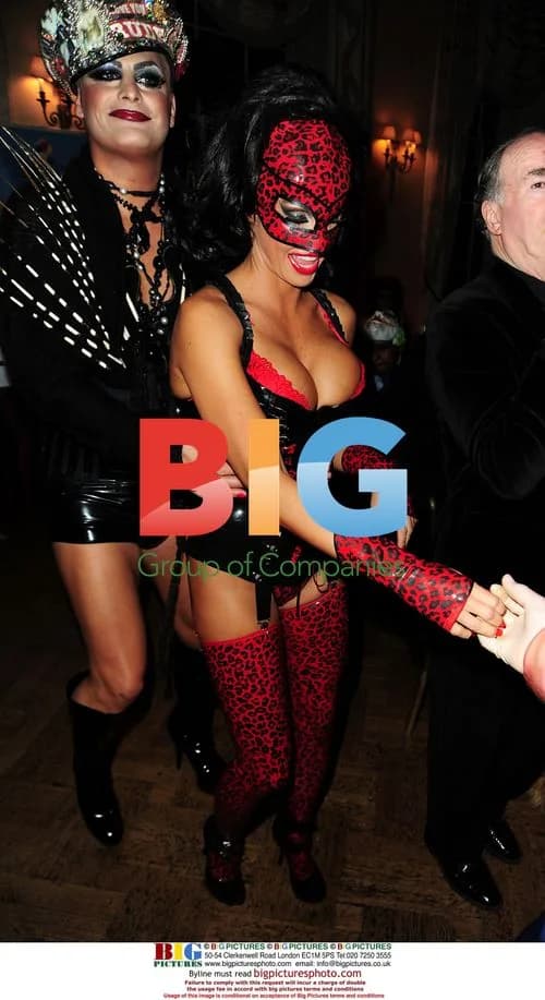 Katie Price in Fancy Dress at Bloodlust Ball