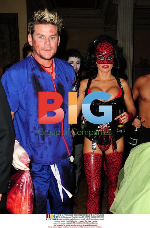 Katie Price in Halloween Costume