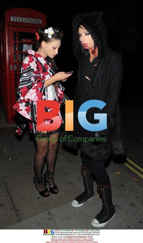 Paul Weller's Kids in Halloween Costumes