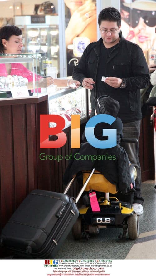 Verne Troyer Spotted at JFK Airport