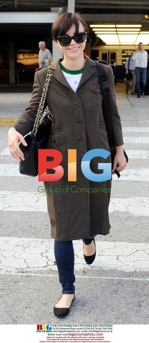 Christina Ricci and Kick Gurry at Miami Airport