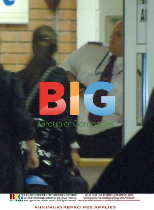 Coleen Rooney Arrives at Hospital