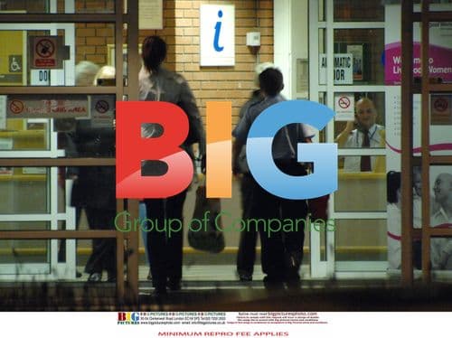 Coleen Rooney Arrives at Hospital