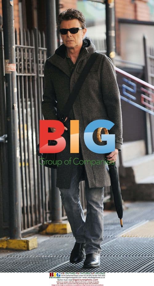 David Bowie in Soho, New York City