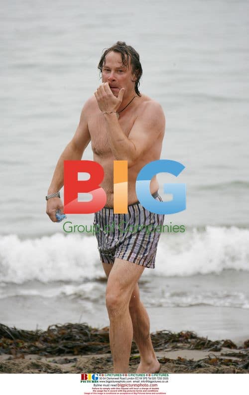 Hugh Fearnley Whittingstall Swimming On Coast