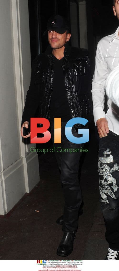 Peter Andre and DJ Sonique at Funky Buddha