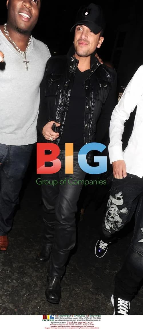 Peter Andre and DJ Sonique at Funky Buddha