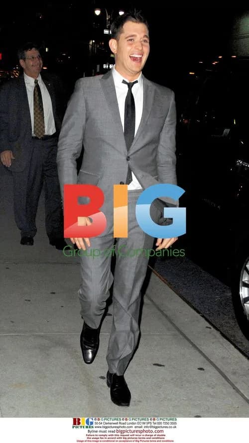 Michael Buble on Late Show