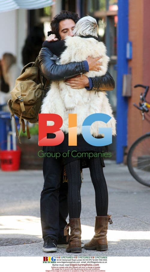 Carlos Leon and Girlfriend at Cafe Gitane