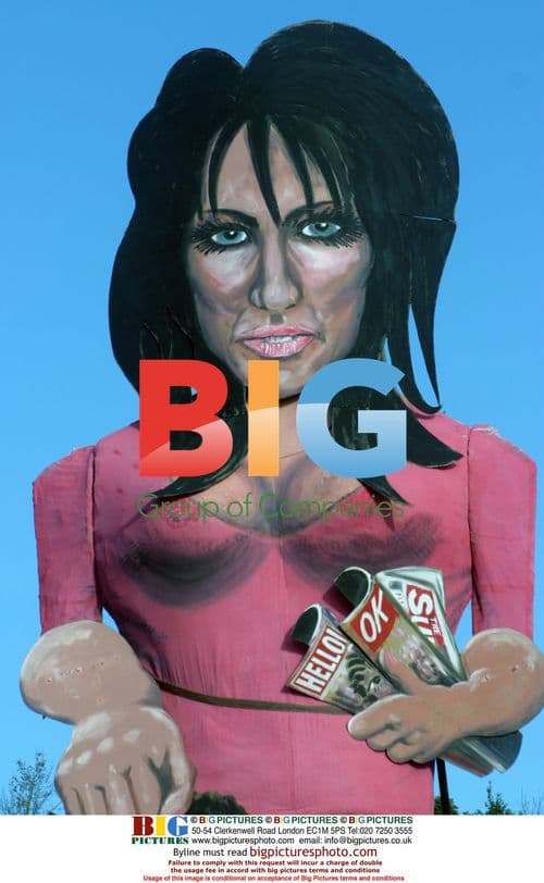 Katie Price Effigy Burned