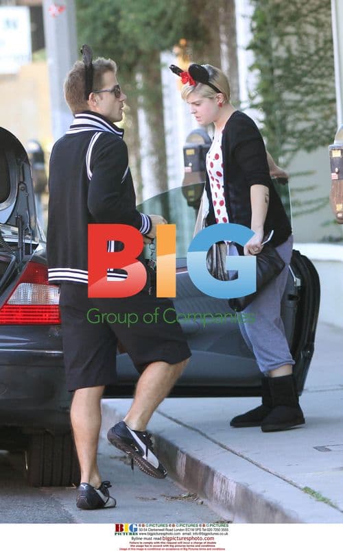 Kelly Osbourne in Minnie Mouse Outfit