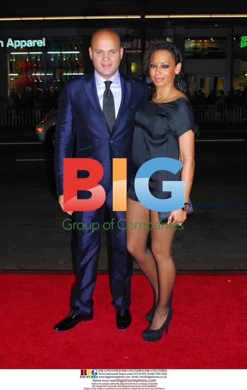 Mel B and Stephen Belafonte at 'Bad Lieutenant' Premiere