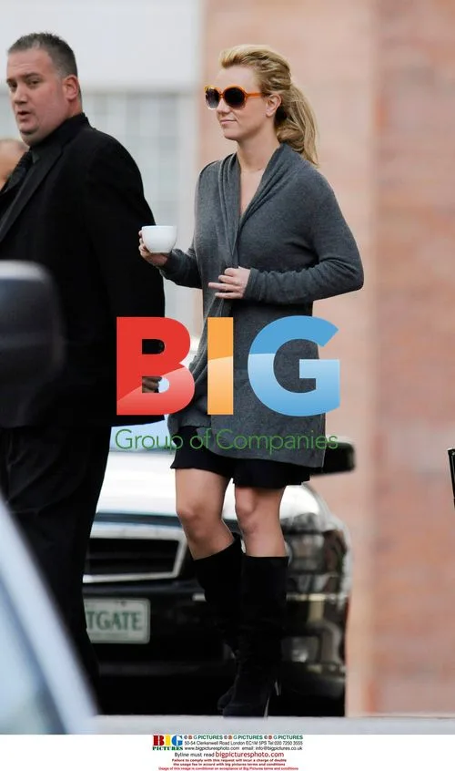 Britney Spears Leaving Hotel for Perth Concert