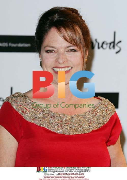 Janet Ellis at Emerald Ball for Elton John AIDS Foundation