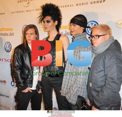 Tokio Hotel at MTV Europe Music Awards 2009