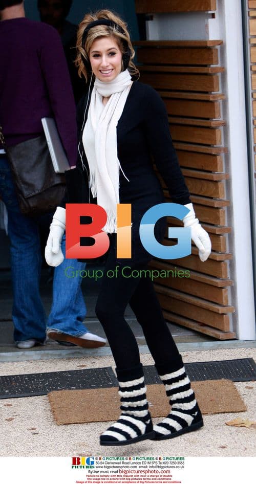 X Factor Contestants Leaving London House